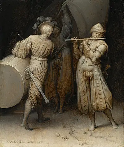 The Three Soldiers Pieter Bruegel